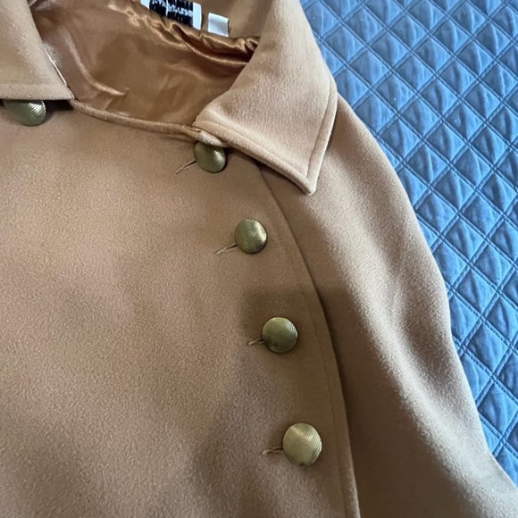 Joan Rivers | Tan Brown Cape | XL - Picture 4 of 5